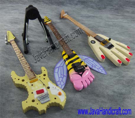 Ron Thal Miniature Guitars Replica Collectible